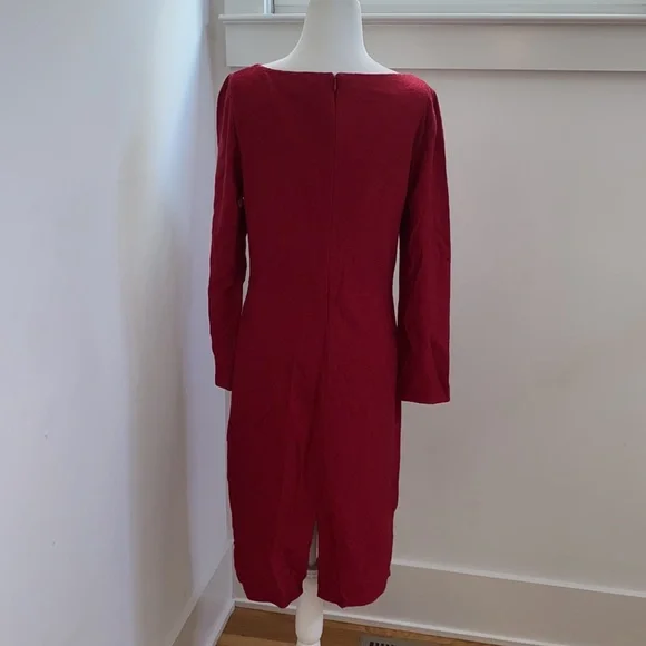 NWOT St John Evening Shimmer Long Sleeve Dress